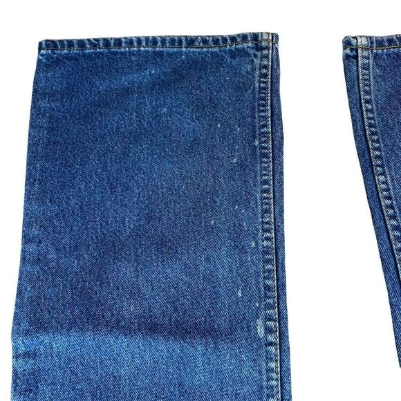 Vintage 1970’s Levi’s Orange Tab Bootcut Distressed Men’s Denim Jeans - Picture 6 of 12